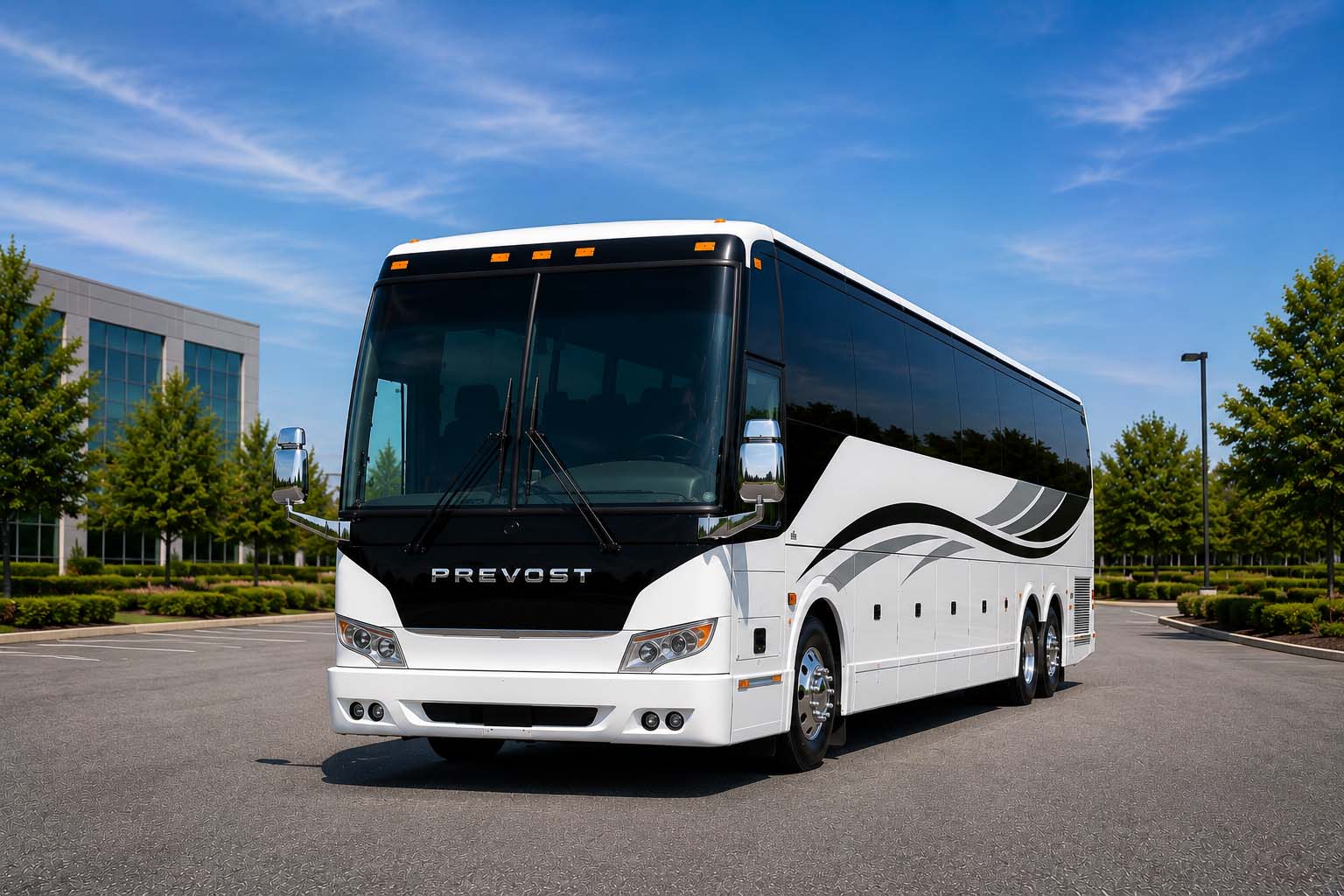 Charter bus rental in Rialto, CA